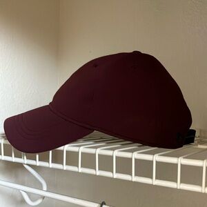 LuLuLemon Burgundy Baseball Cap